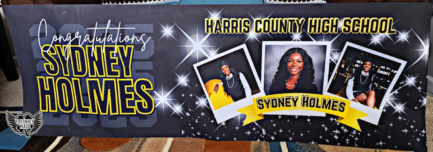 2X6 Graduation Banner (NO Grommets)