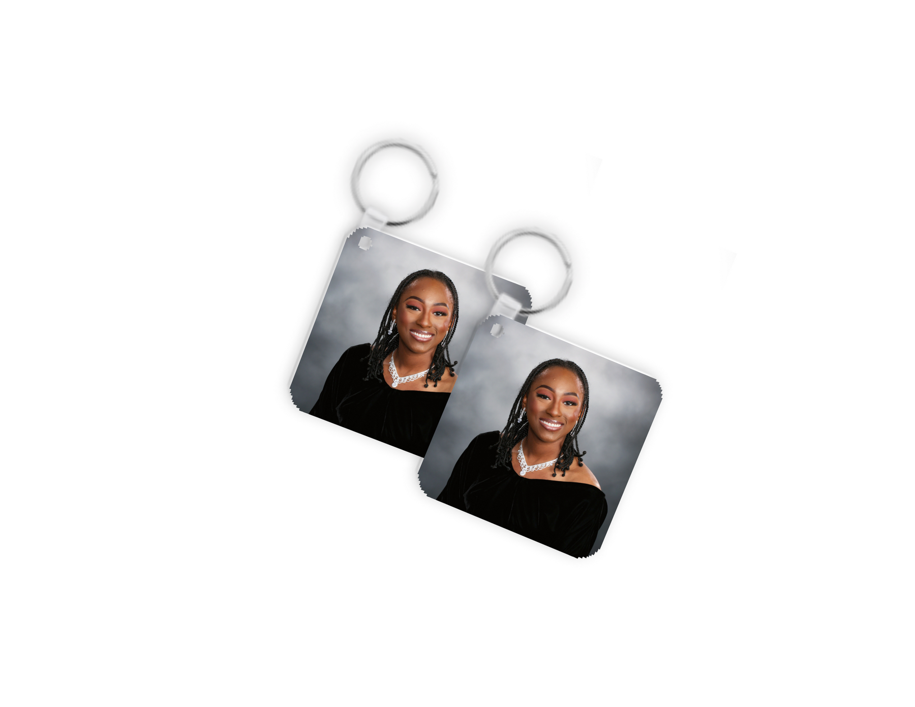 Custom Grad Key Chains (Set of 4)