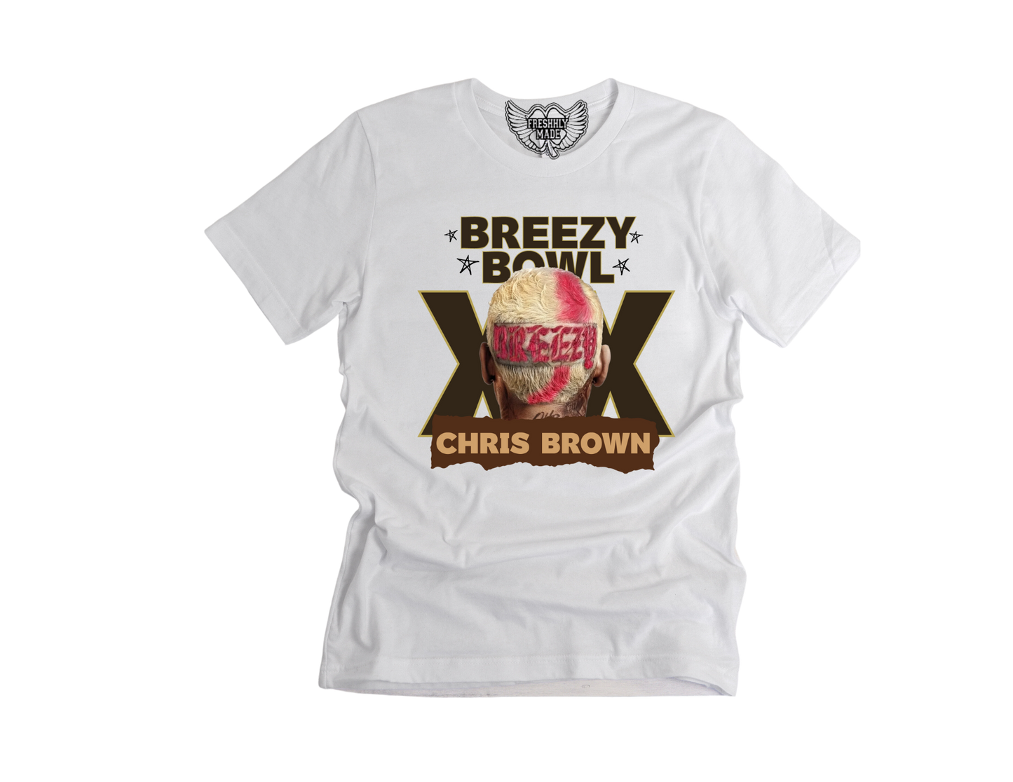 Custom Chris Brown Breezy Bowl T-Shirts