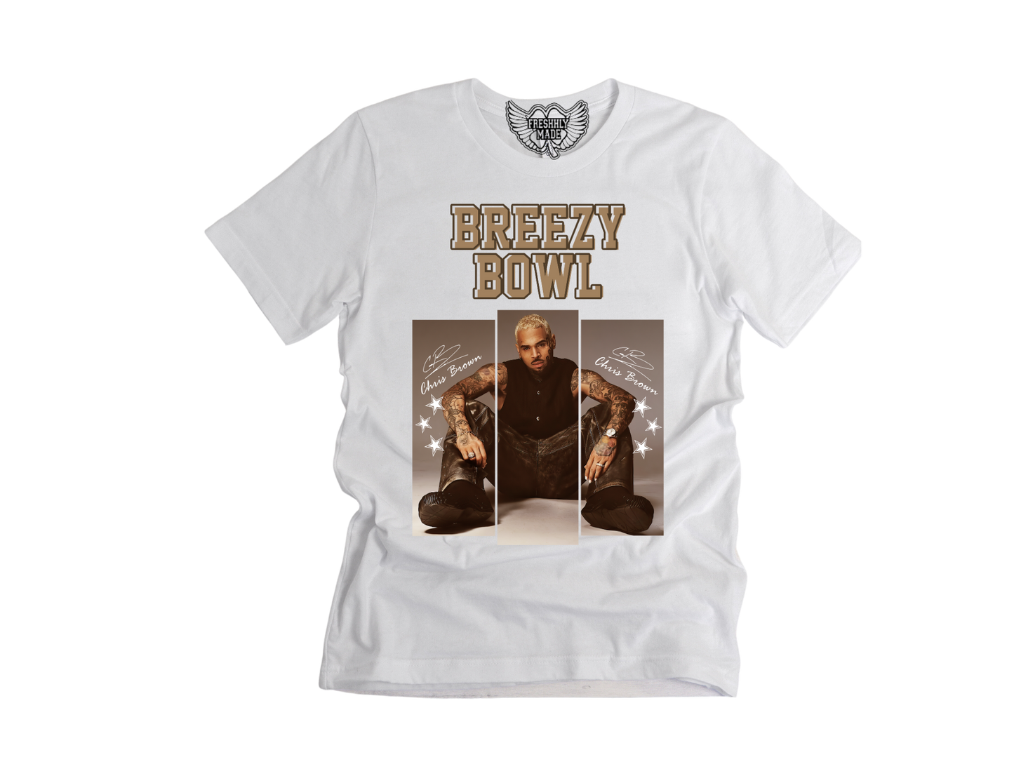 Custom Chris Brown Breezy Bowl T-Shirts