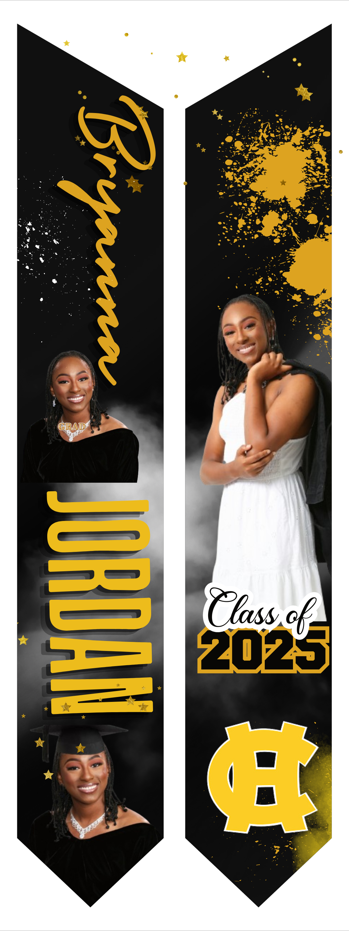 Custom Graduation Stole
