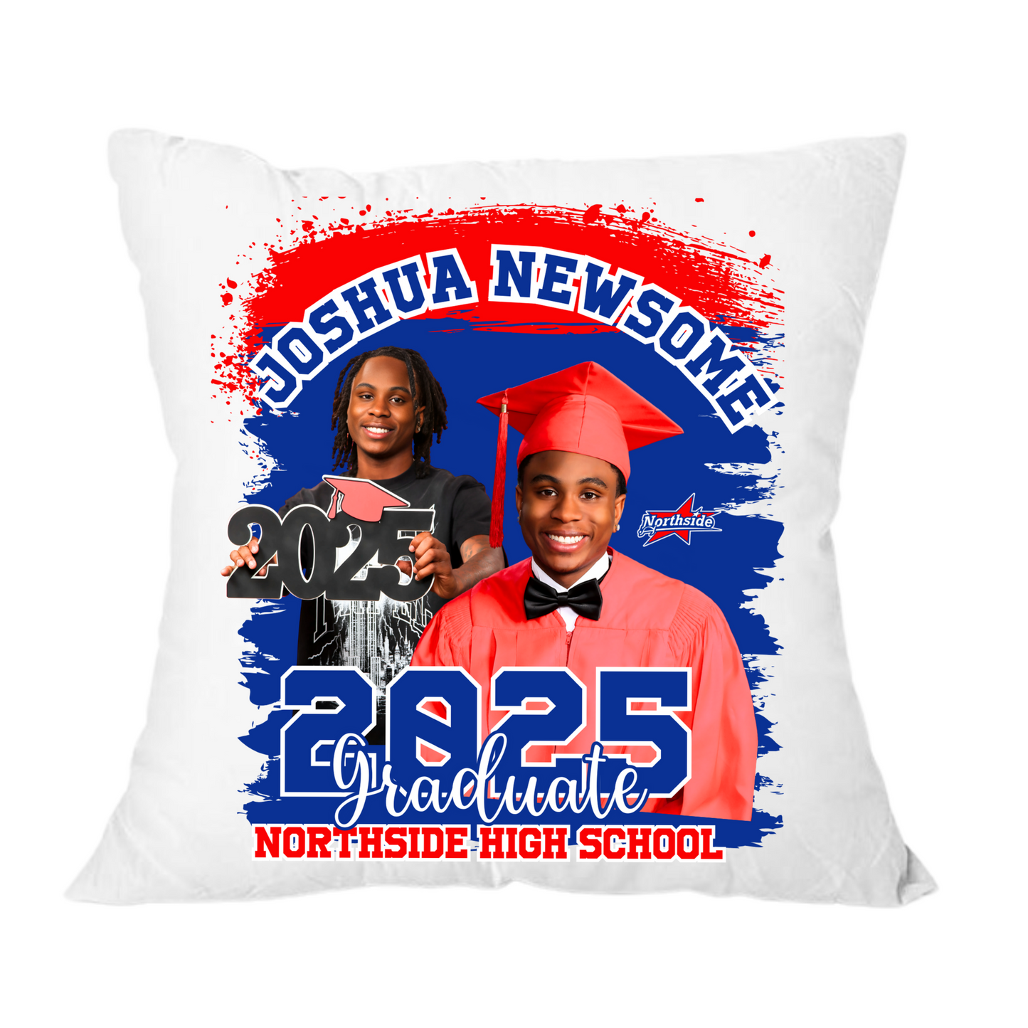 Custom Grad Pillow