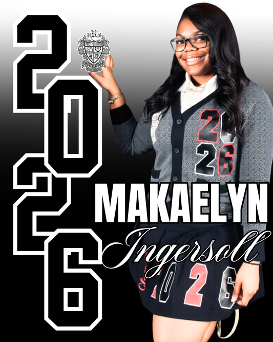 Senior 2025 16X20 Poster