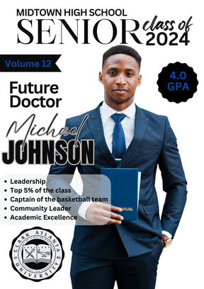 Custom Grad Magazine Cover