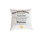 Custom Grad Pillow