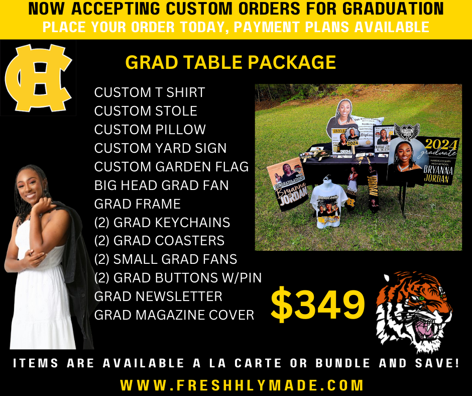 Custom Graduation Table Package