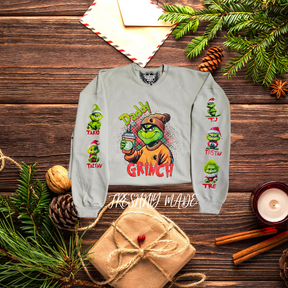 Custom Daddy Grinchy Sweatshirt