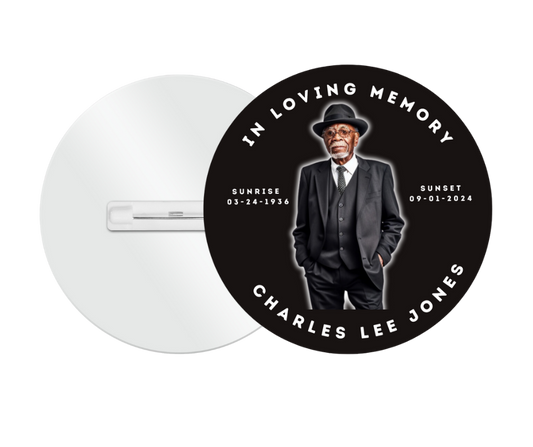 Memorial Button (Quantity 2)