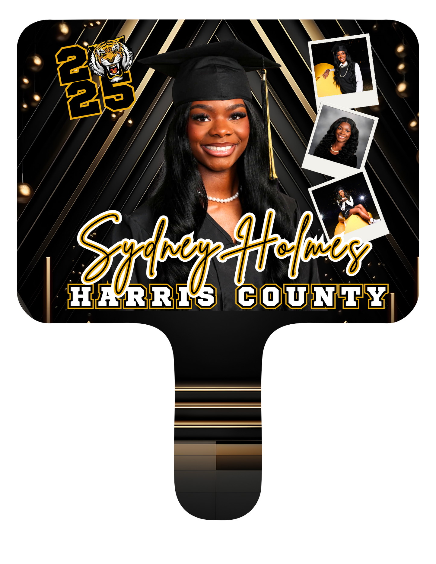 (2) Custom Graduation Paddles