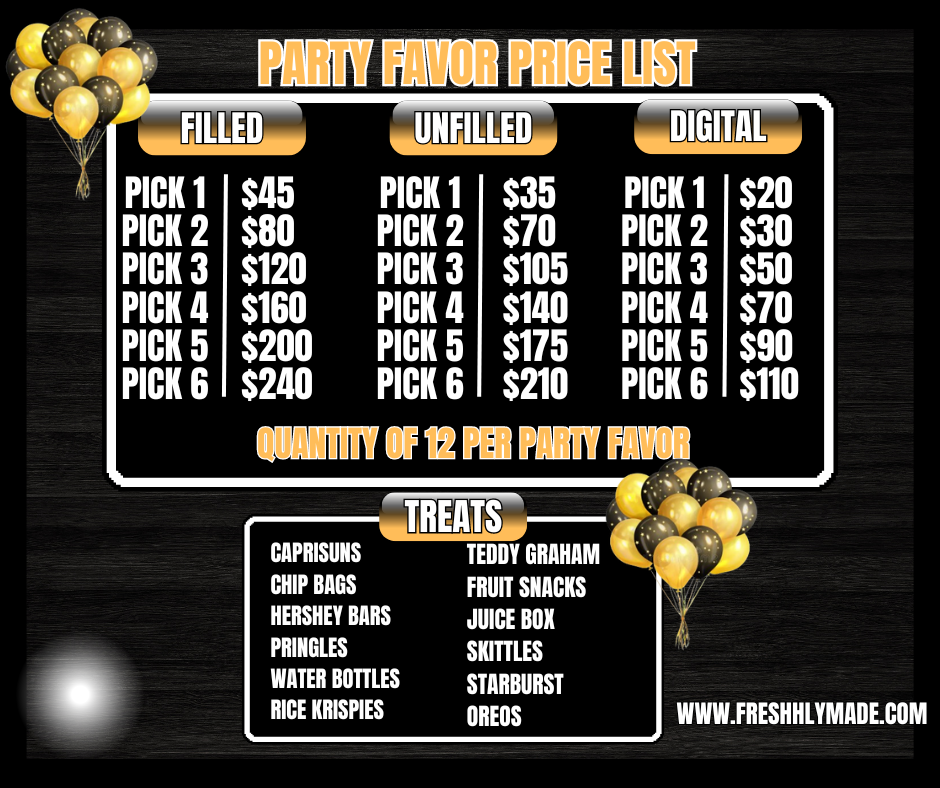 Graduation Party Favors Bundle