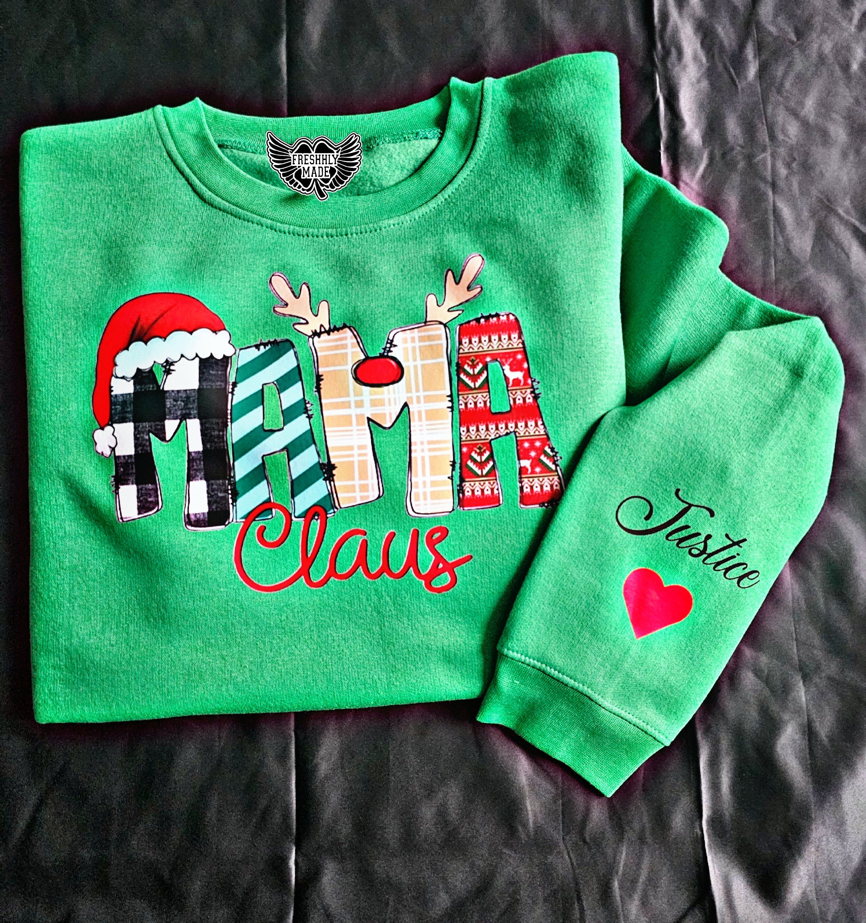 Custom Mama Claus Sweatshirt