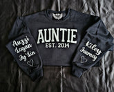 Infamous "AUNTIE" Sweatshirt w/ Puffer Vinyl