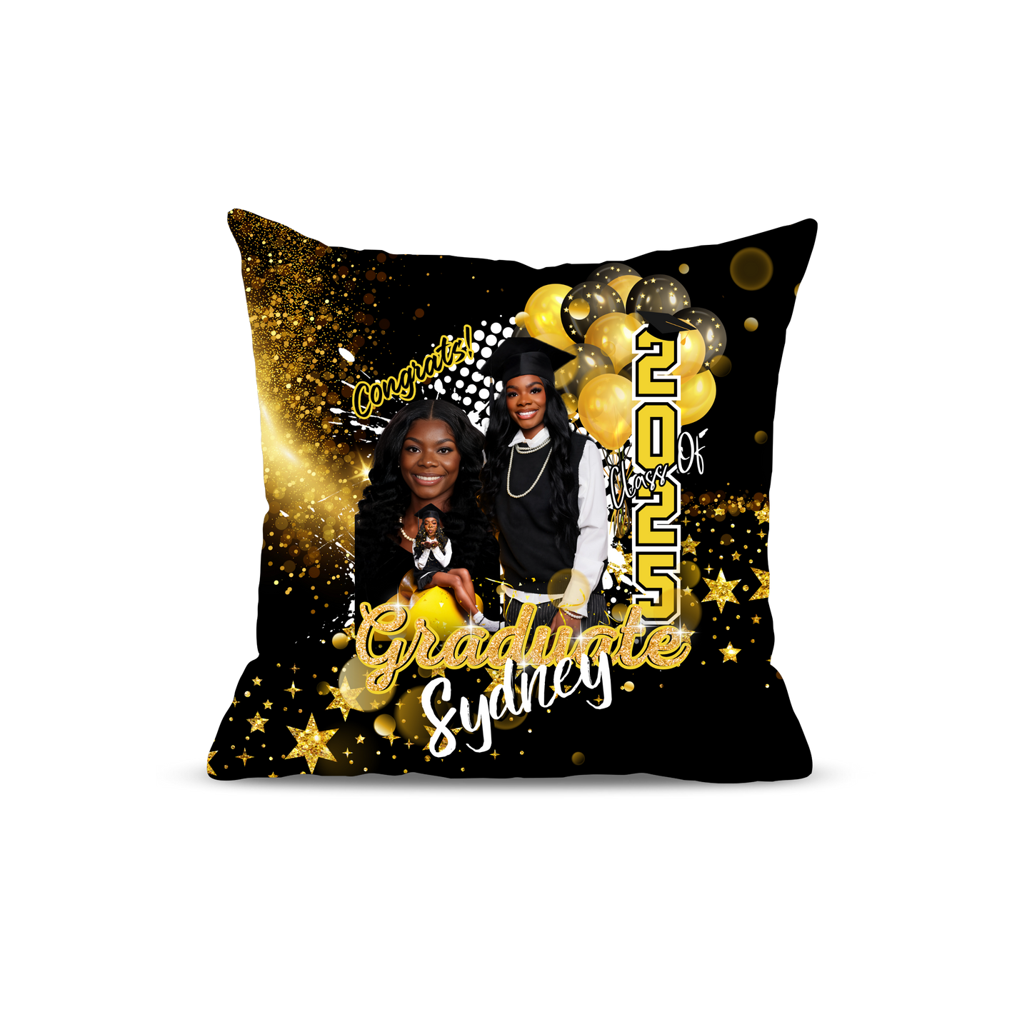 Custom Grad Pillow