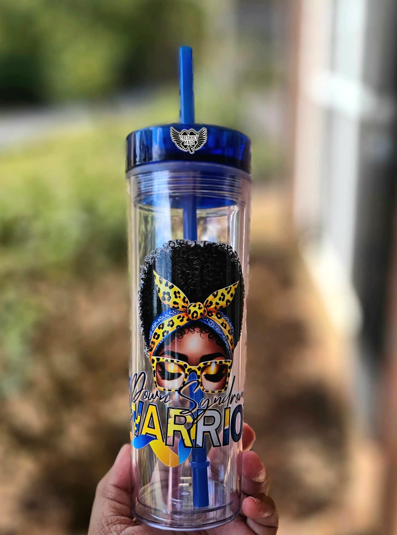 Custom Down Syndrome Awareness Tumbler