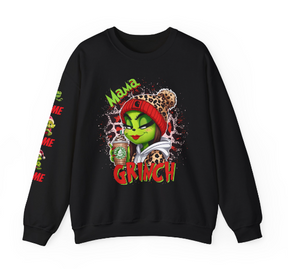 Custom Mama Grinchy Sweatshirt