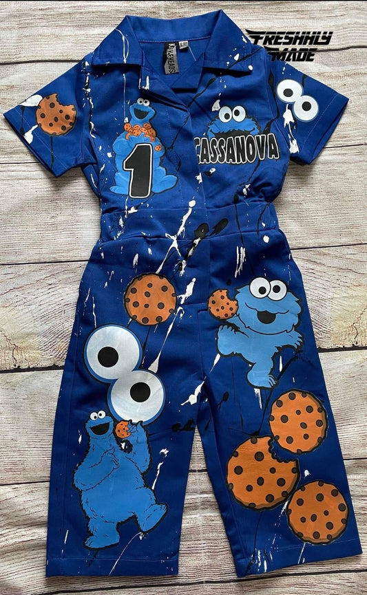Cookie Monster Coveralls