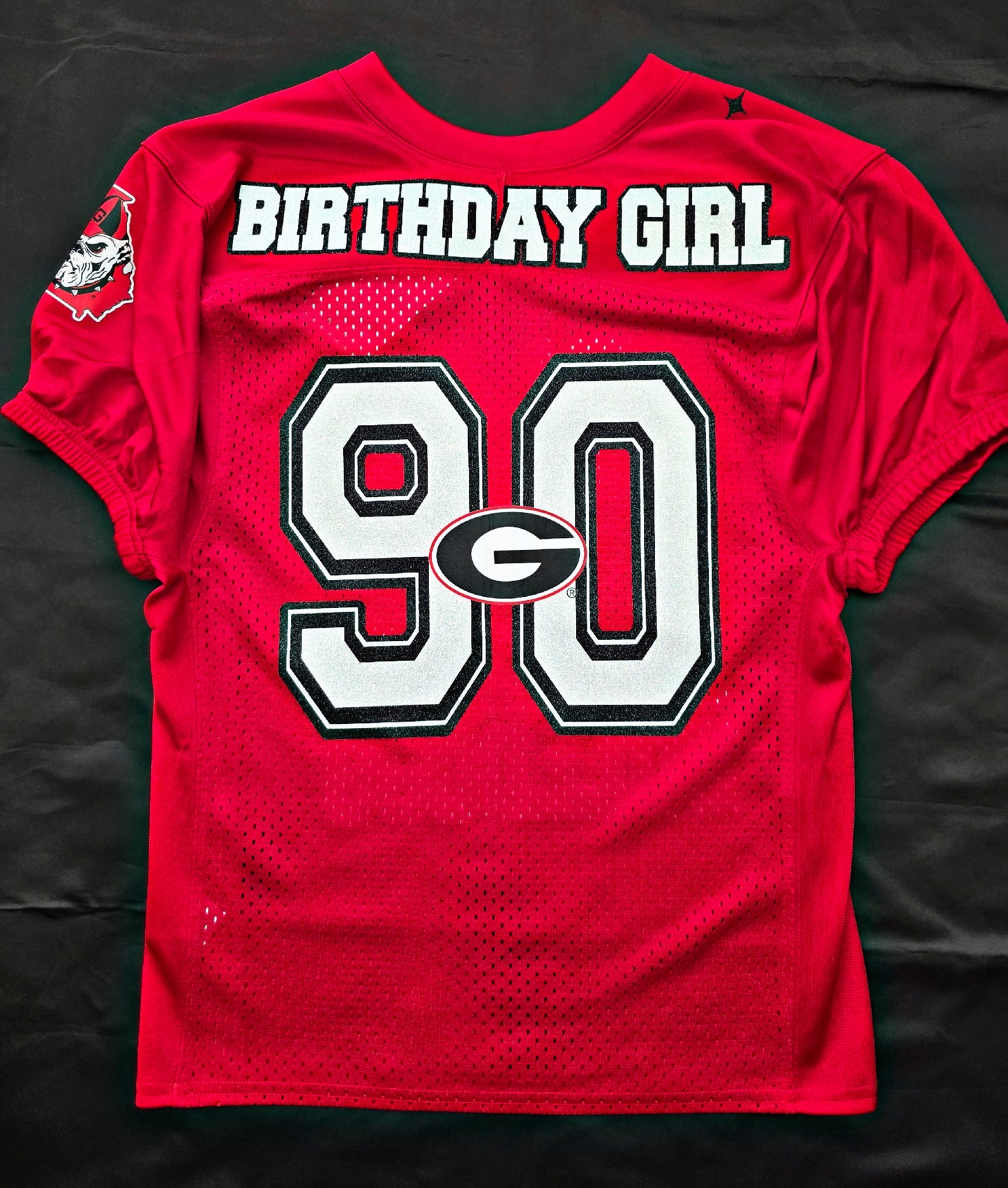 Custom Ga Bulldog Jersey
