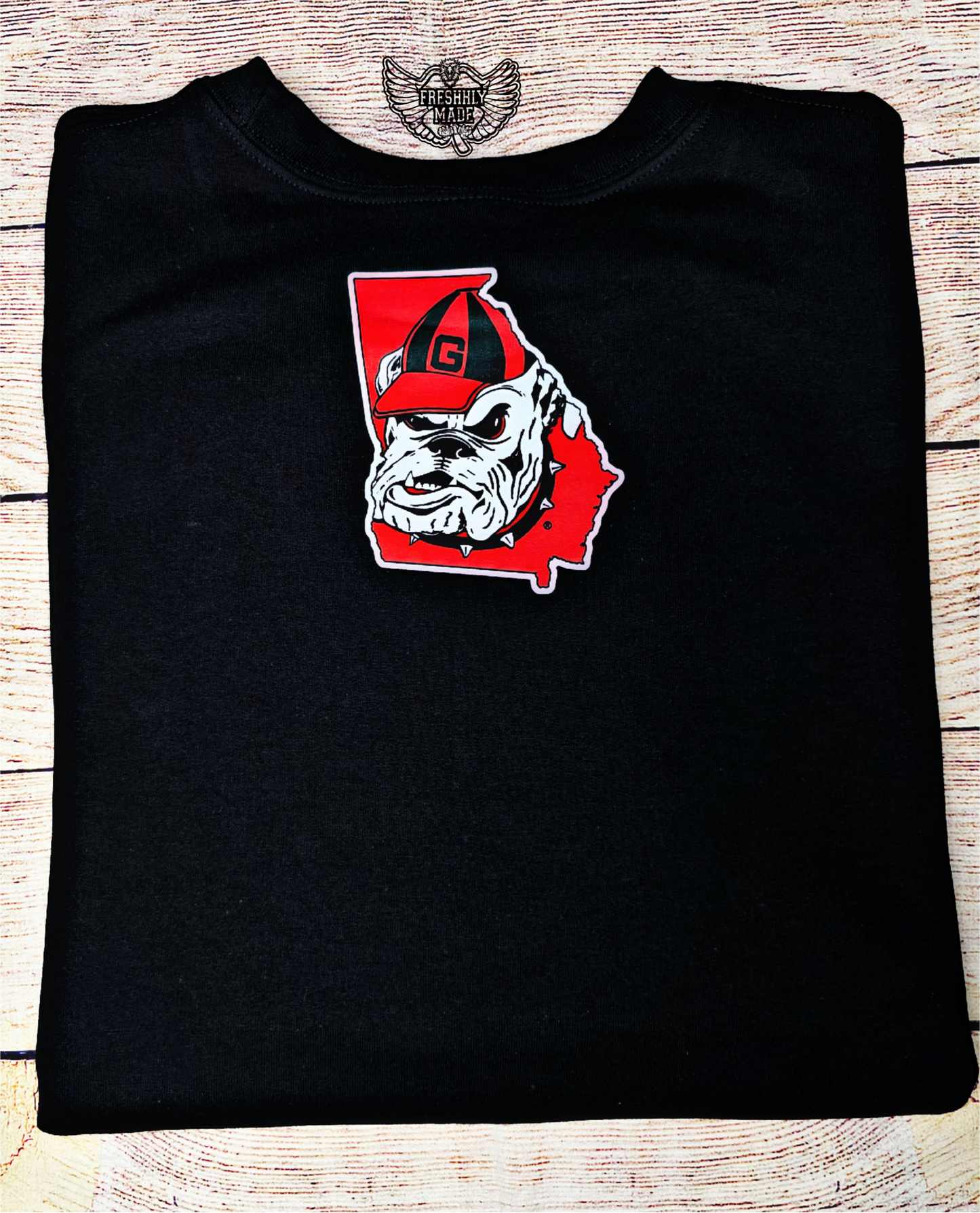 Custom GA Bulldog Sweatshirt