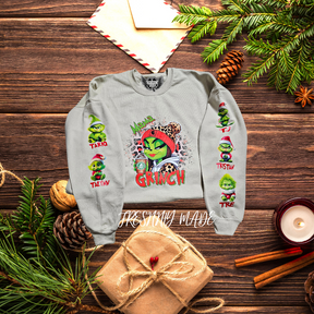 Custom Mama Grinchy Sweatshirt